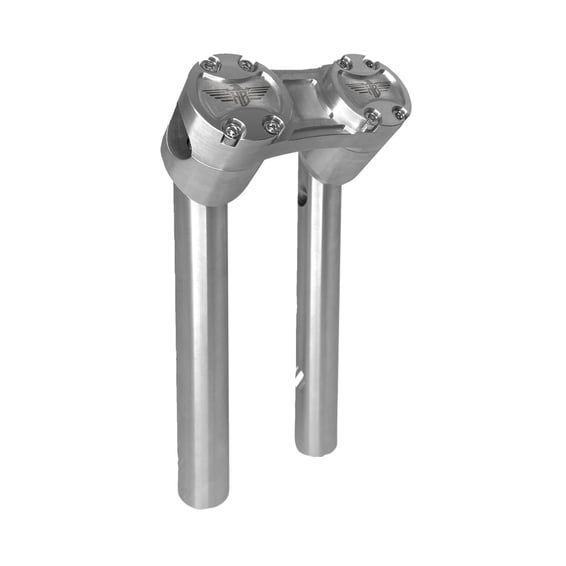 Clubstyle pullback risers 10". Silver/Silver