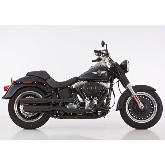 Falcon, Double groove Slip-ons exhaust Black