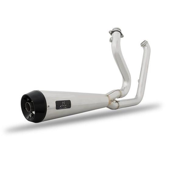 6-sp TC Dyna 2-1 exhaust. SS Polished. Euro 3