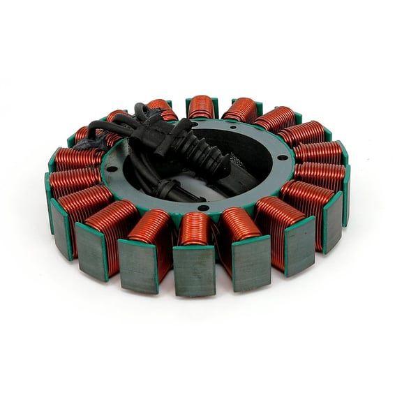 Alternator stator unmolded