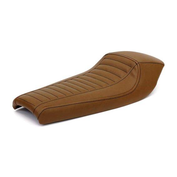 FC Tracer flat track seat. Dark brown