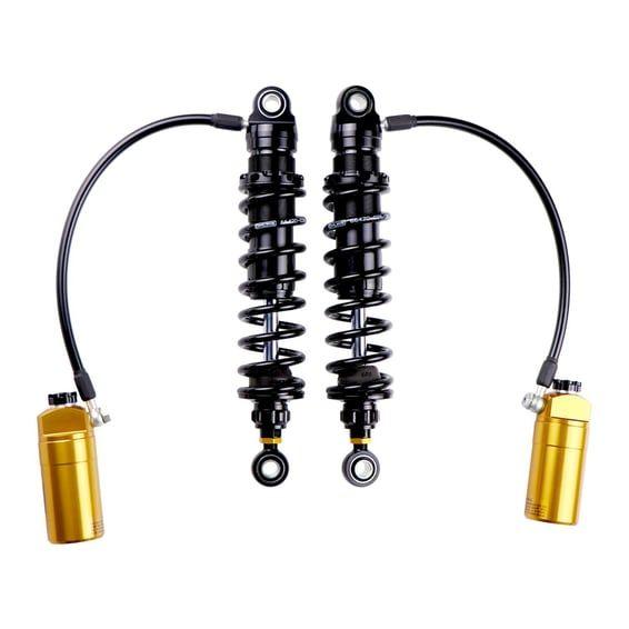 STX36 Blackline rear shocks golden reservoir. 13"