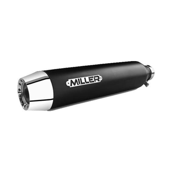 Miller, Yukon Slip-On Muffler. Euro 5. Polished