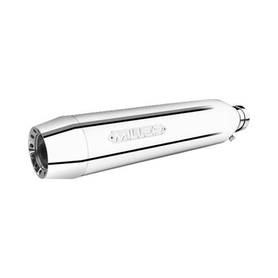 Miller, Yukon Slip-On Muffler. Euro 5. Polished