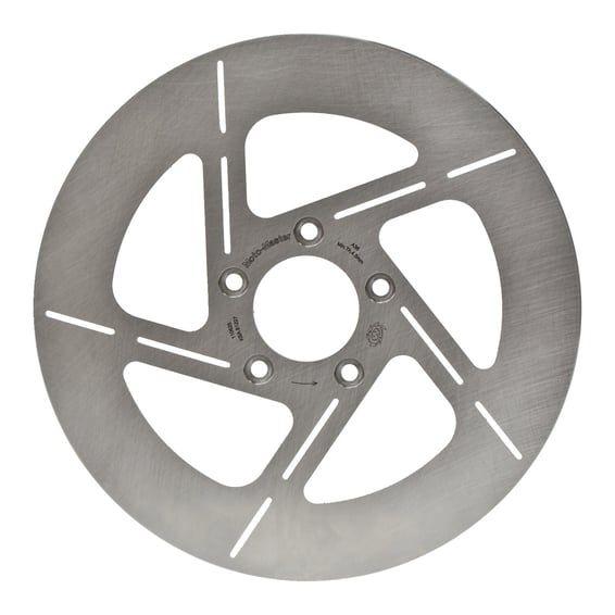 Tulsa brake rotor. Rear right
