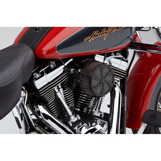 naked air cleaner kit. Swept, black