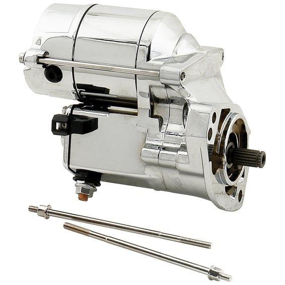 Ultra Tork starter motor, 1.4kW. Chrome
