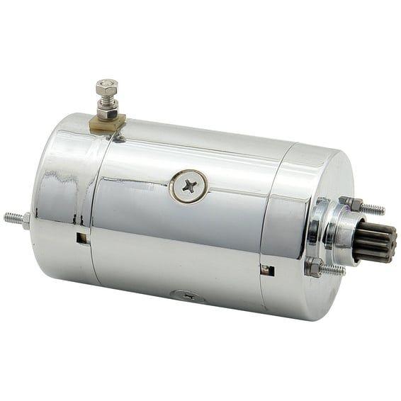 Ultra Tork starter motor, 0.8kW. Chrome