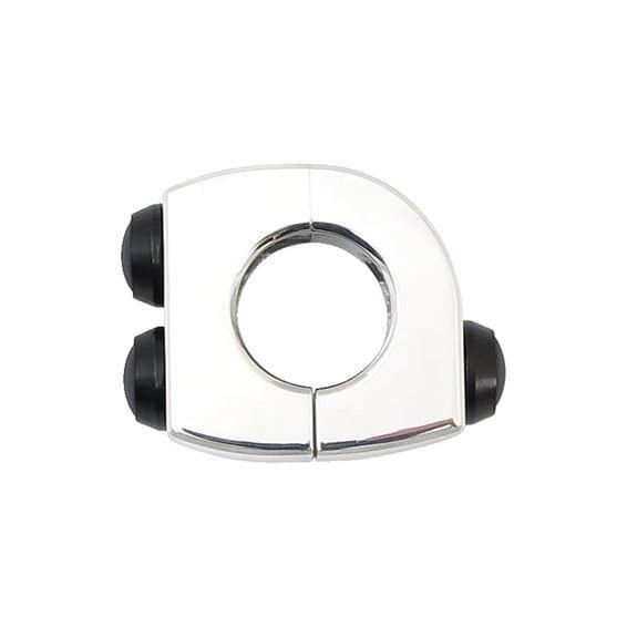 mo.switch 3 push button housing 1" h/b, polished