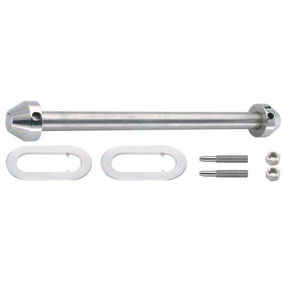 stainless wheel axle kit. 26.8cm