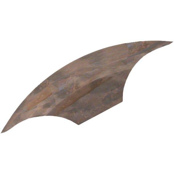 Dagger front fender. 170mm wide. 16"-21"