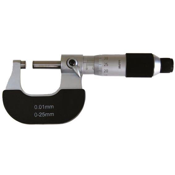 outside micrometer, DIN 863. 0-25mm
