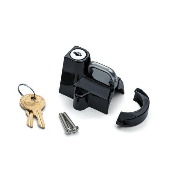 Helmet lock black 22mm