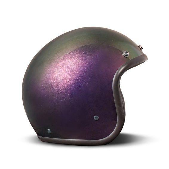 Retro helmet Rainbow Violet